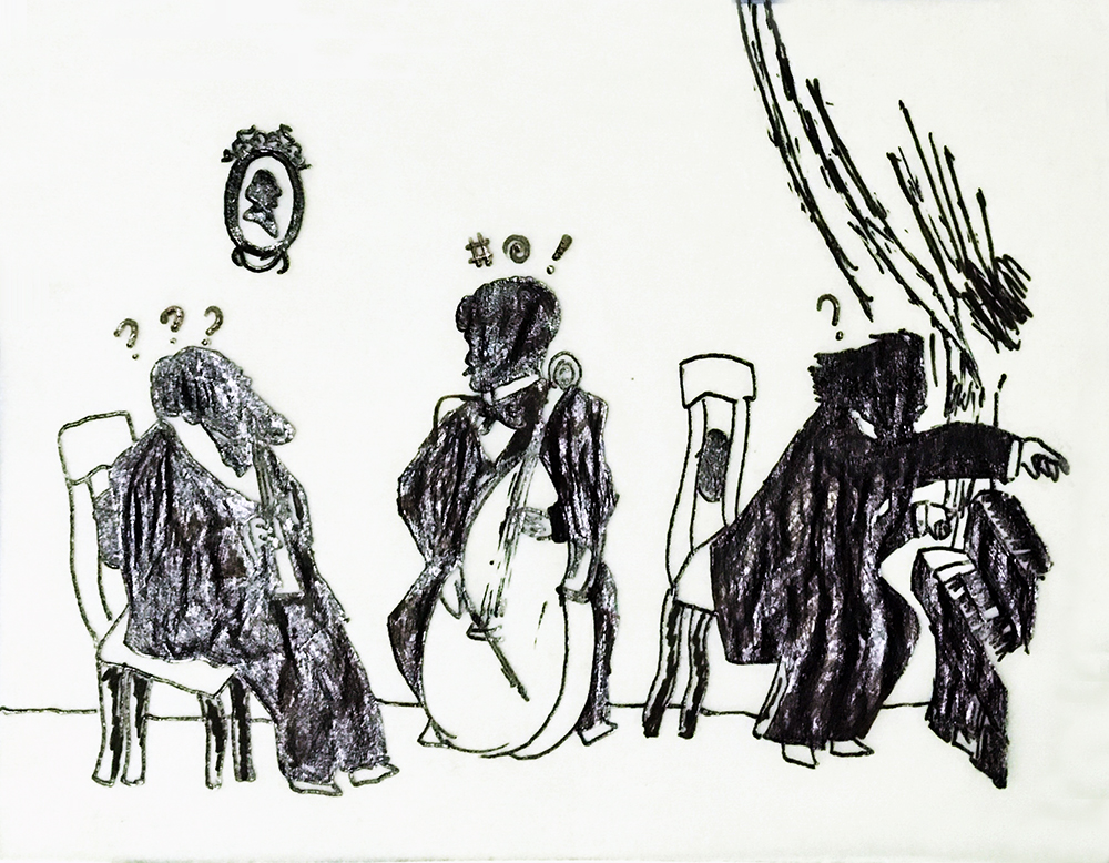 AM音樂時代雜誌插畫