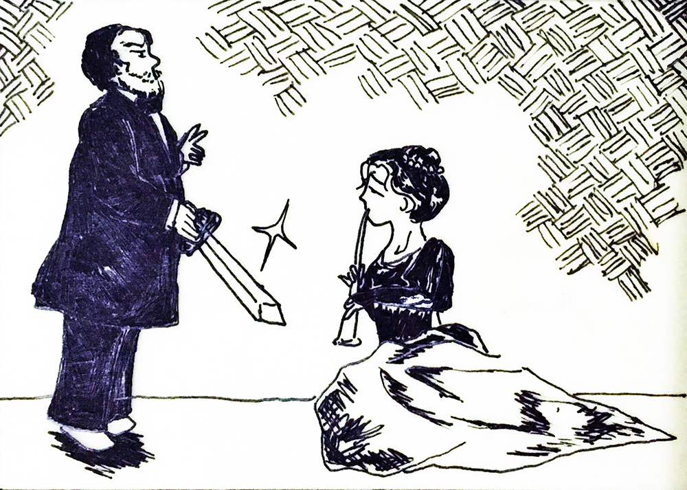 AM音樂時代雜誌插畫