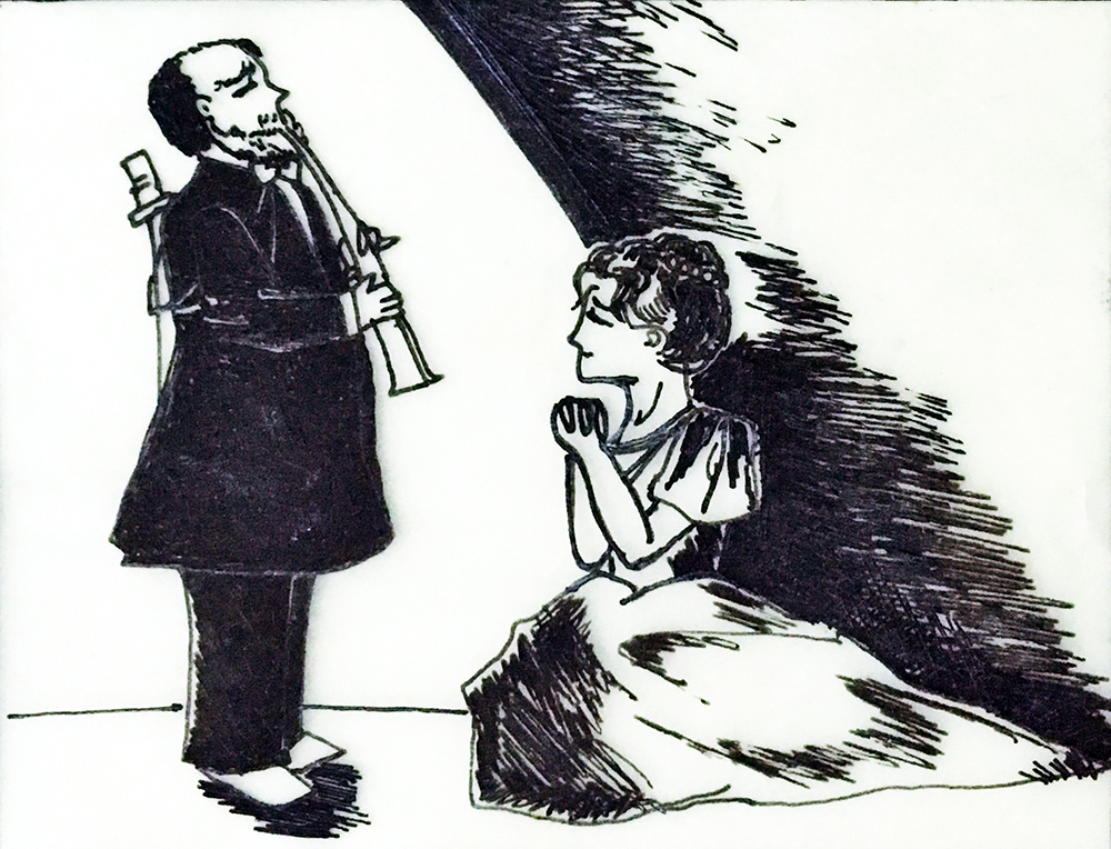 AM音樂時代雜誌插畫